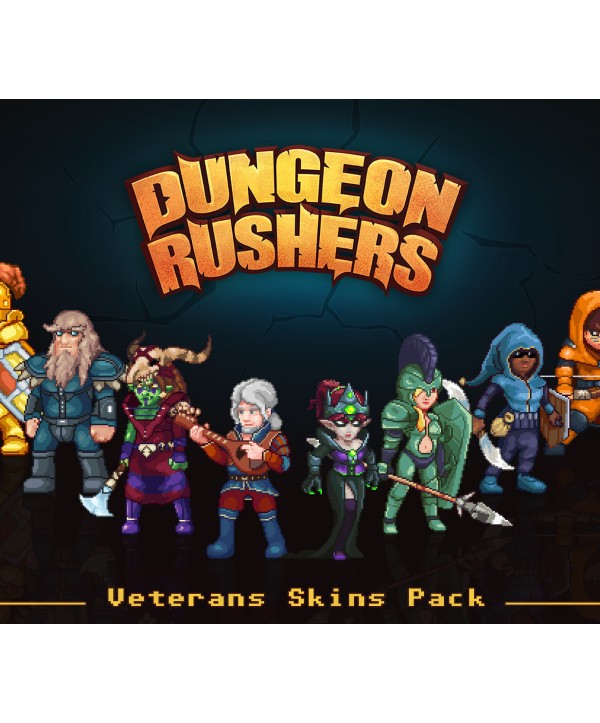 Dungeon Rushers - Veterans Skins Pack DLC Steam Key GLOBAL